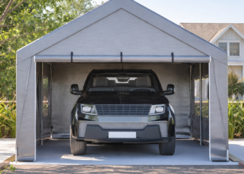Temporäre Lagerräume im Freien: Wann ein Garagenzelt eine praktische Lösung sein kann